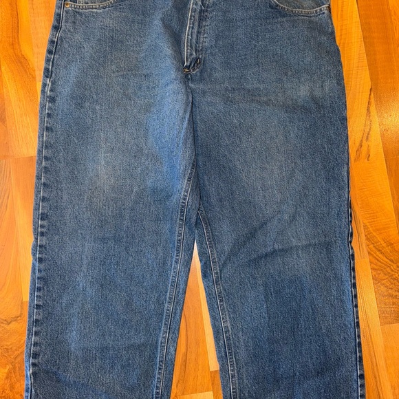 Carhartt men’s‎ medium wash denim 40x32 100% cotton work, casual, play - Picture 3 of 5